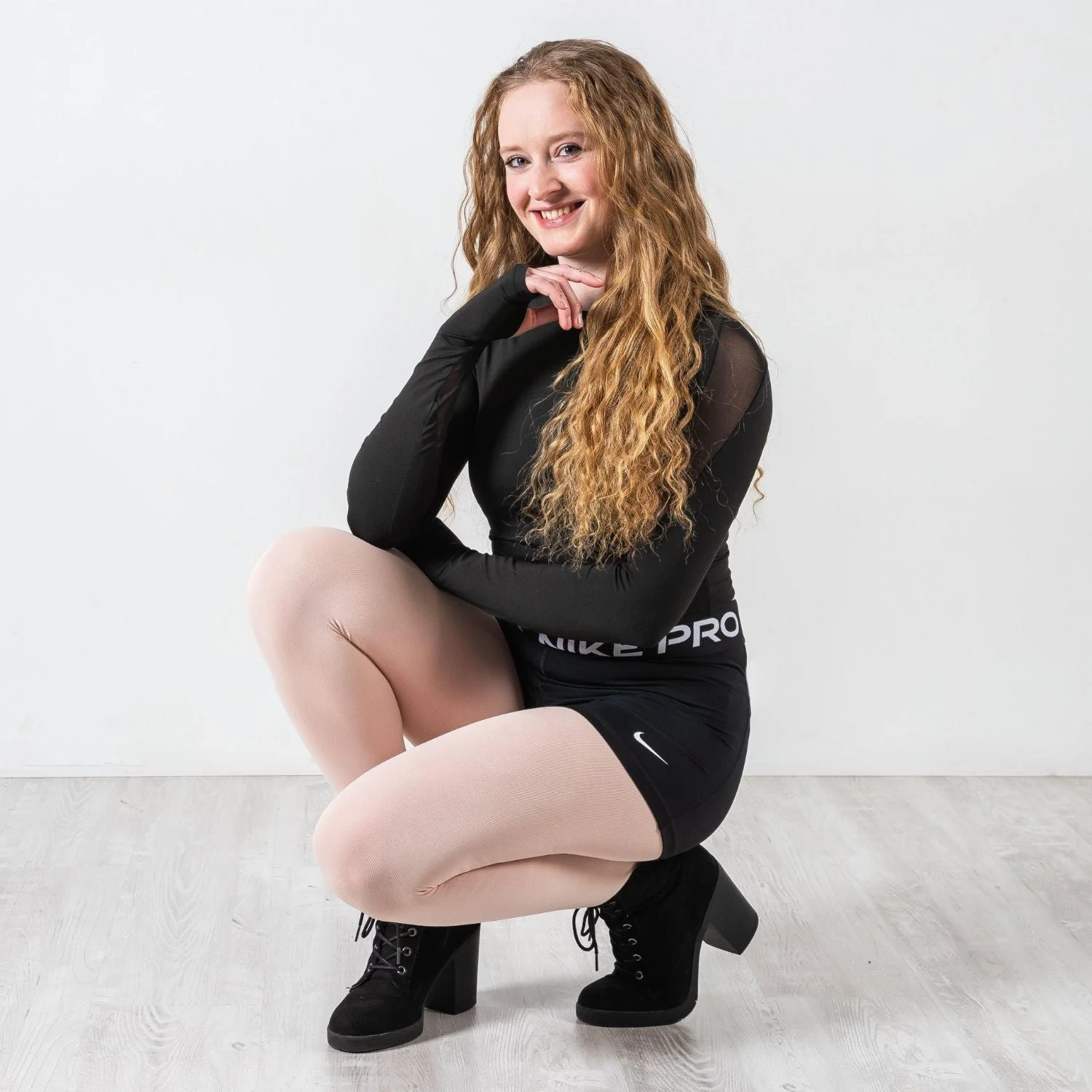 Convertible Dance Tights - Pink - Image 3