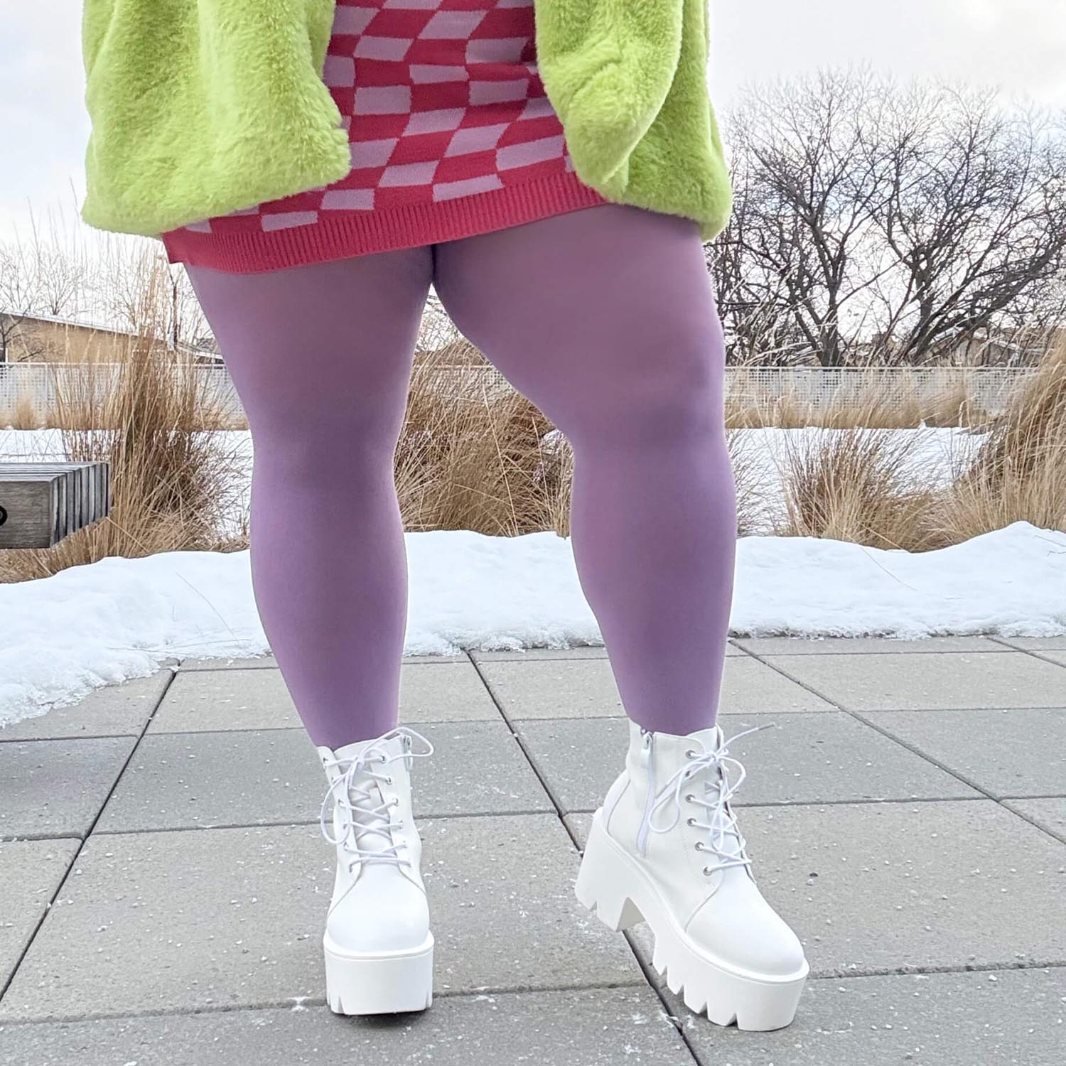 Super Opaque 120 Den Tights - Bats - Image 9