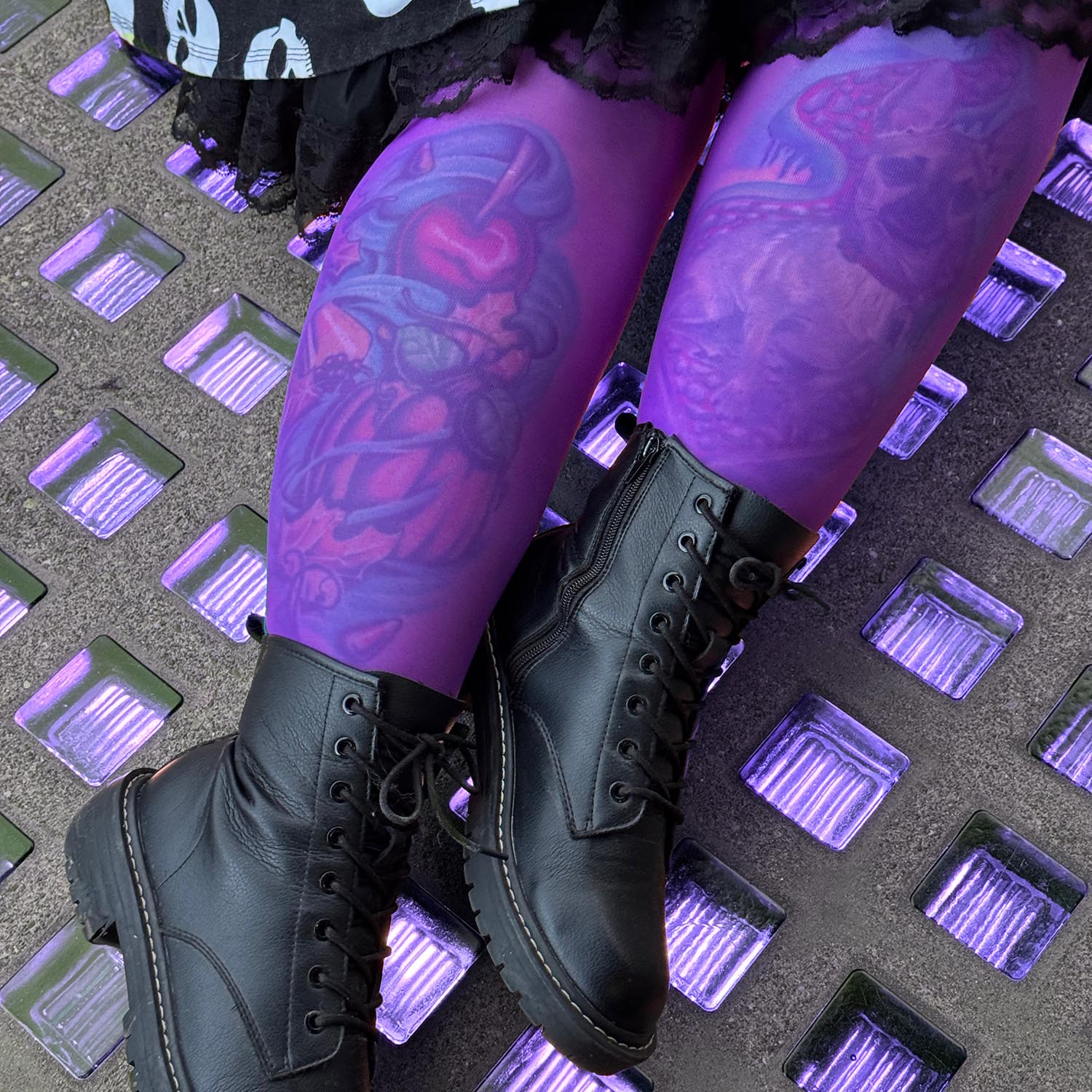 Sheer 30 Den Pantyhose - Purple Haze - Image 5
