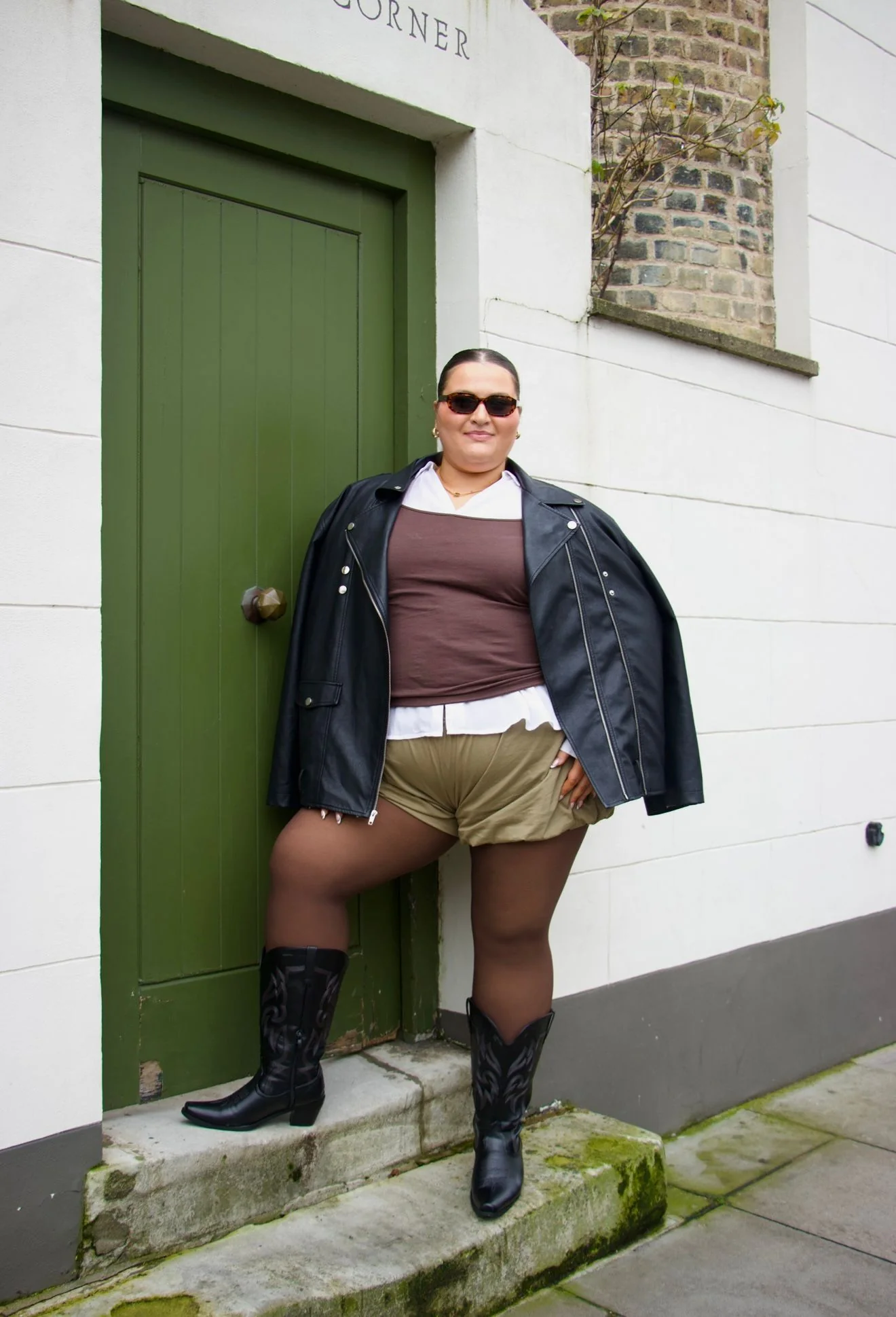 Semi-Opaque 50 Den Tights - Hot Chocolate - Image 11
