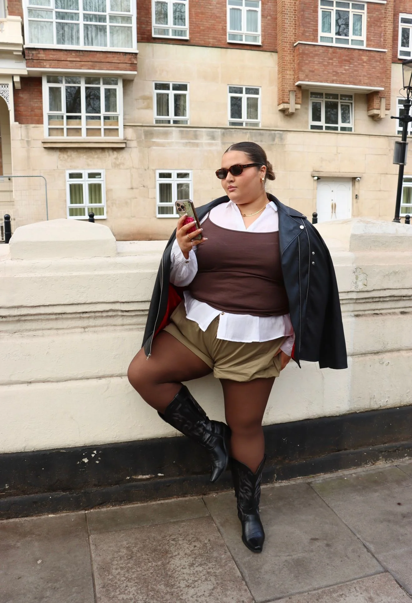 Semi-Opaque 50 Den Tights - Hot Chocolate - Image 12