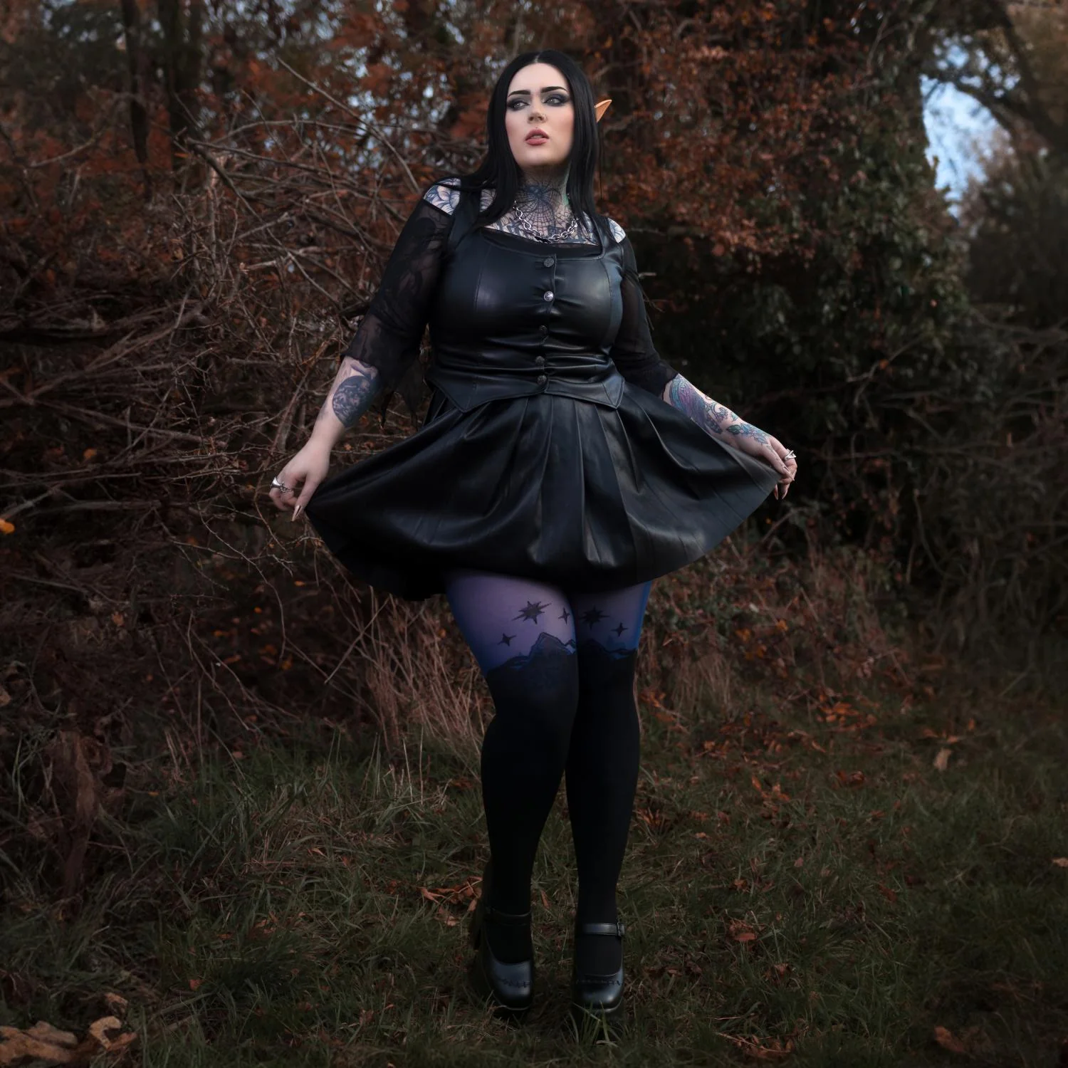 ACOTAR Tights - Bow Before No One - Image 12