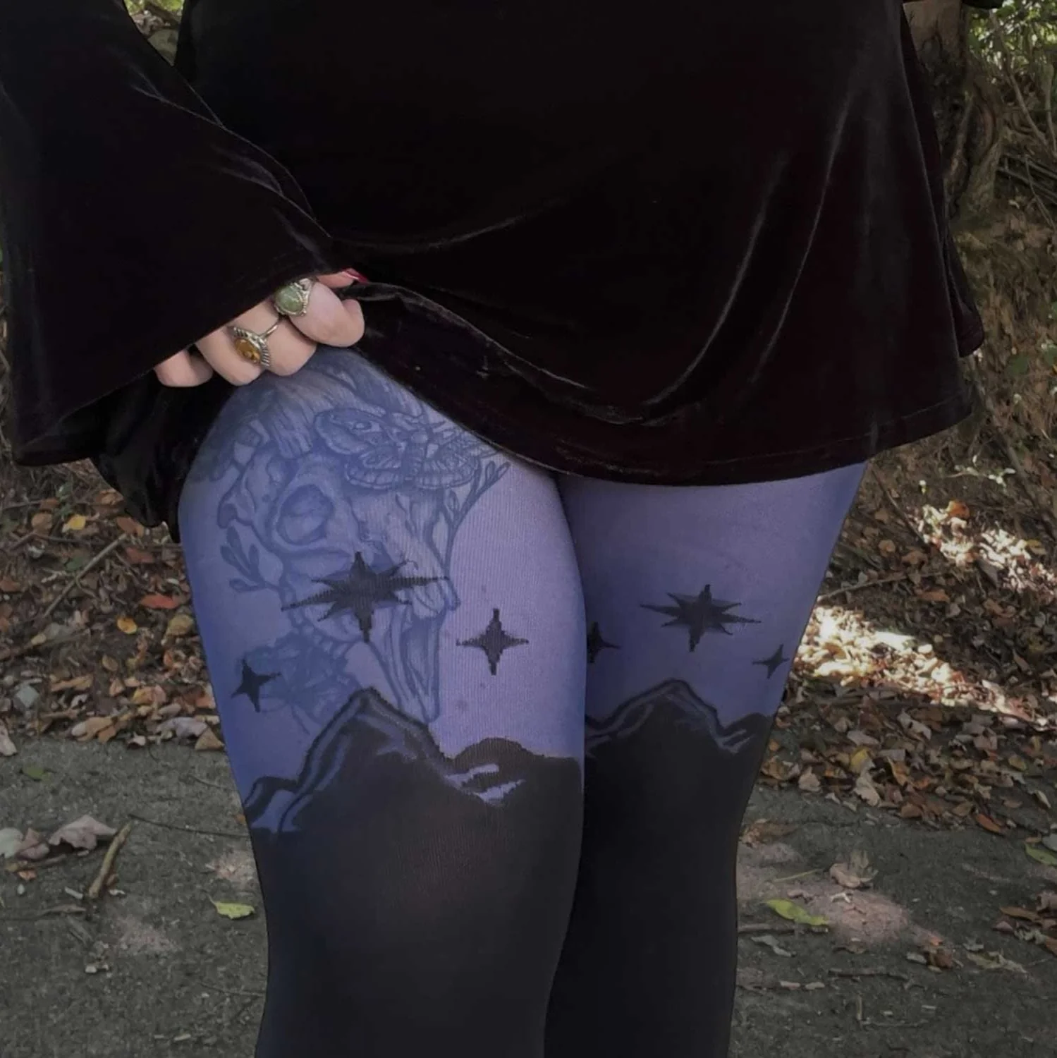 ACOTAR Tights - Bow Before No One - Image 13