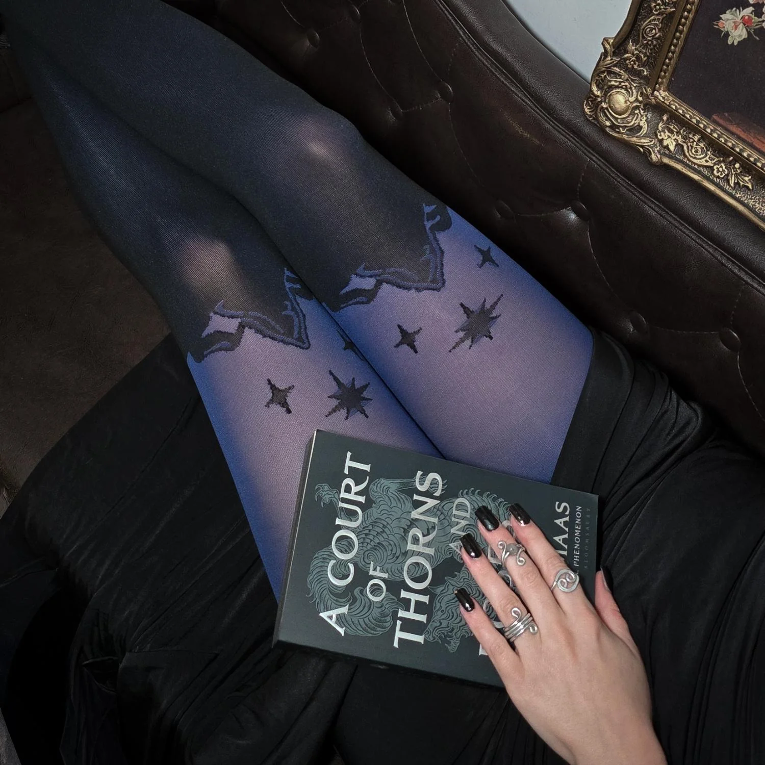 ACOTAR Tights - Bow Before No One - Image 3