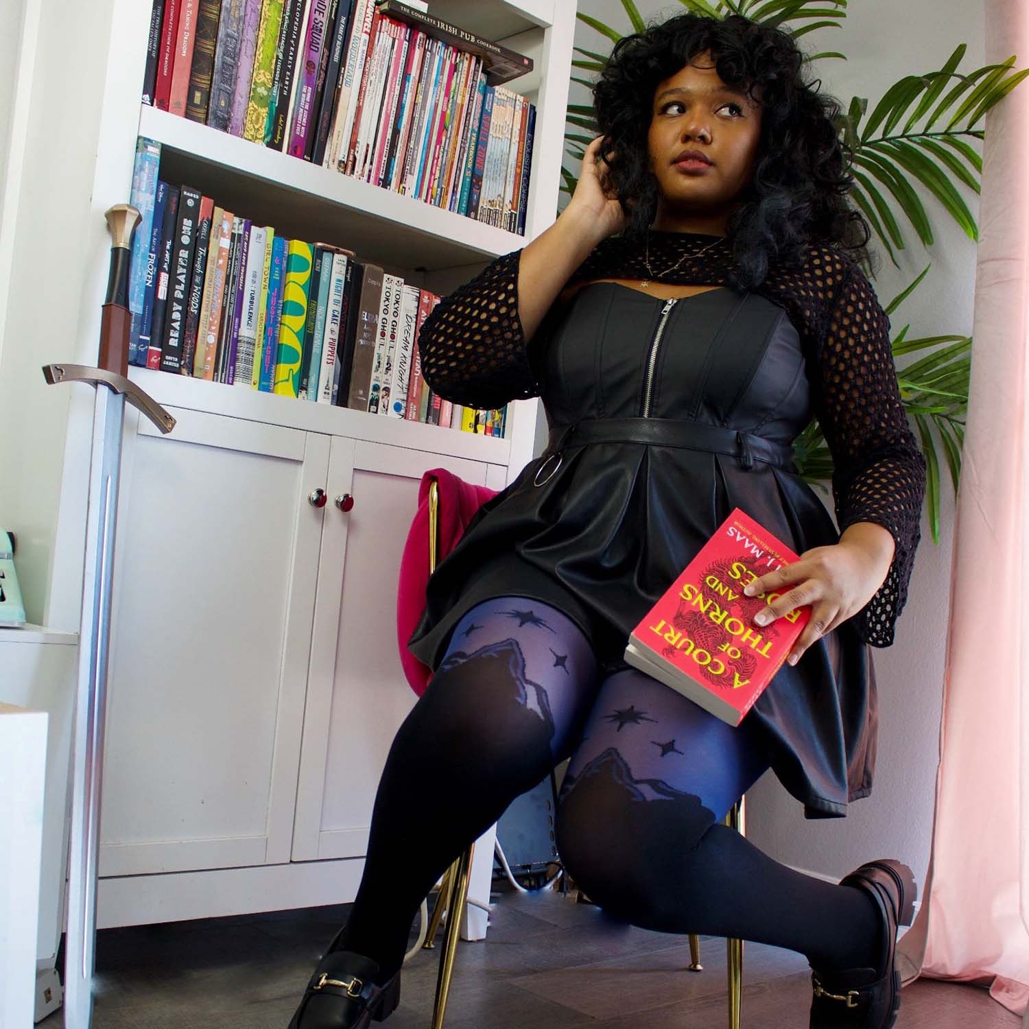 ACOTAR Tights - Bow Before No One - Image 4