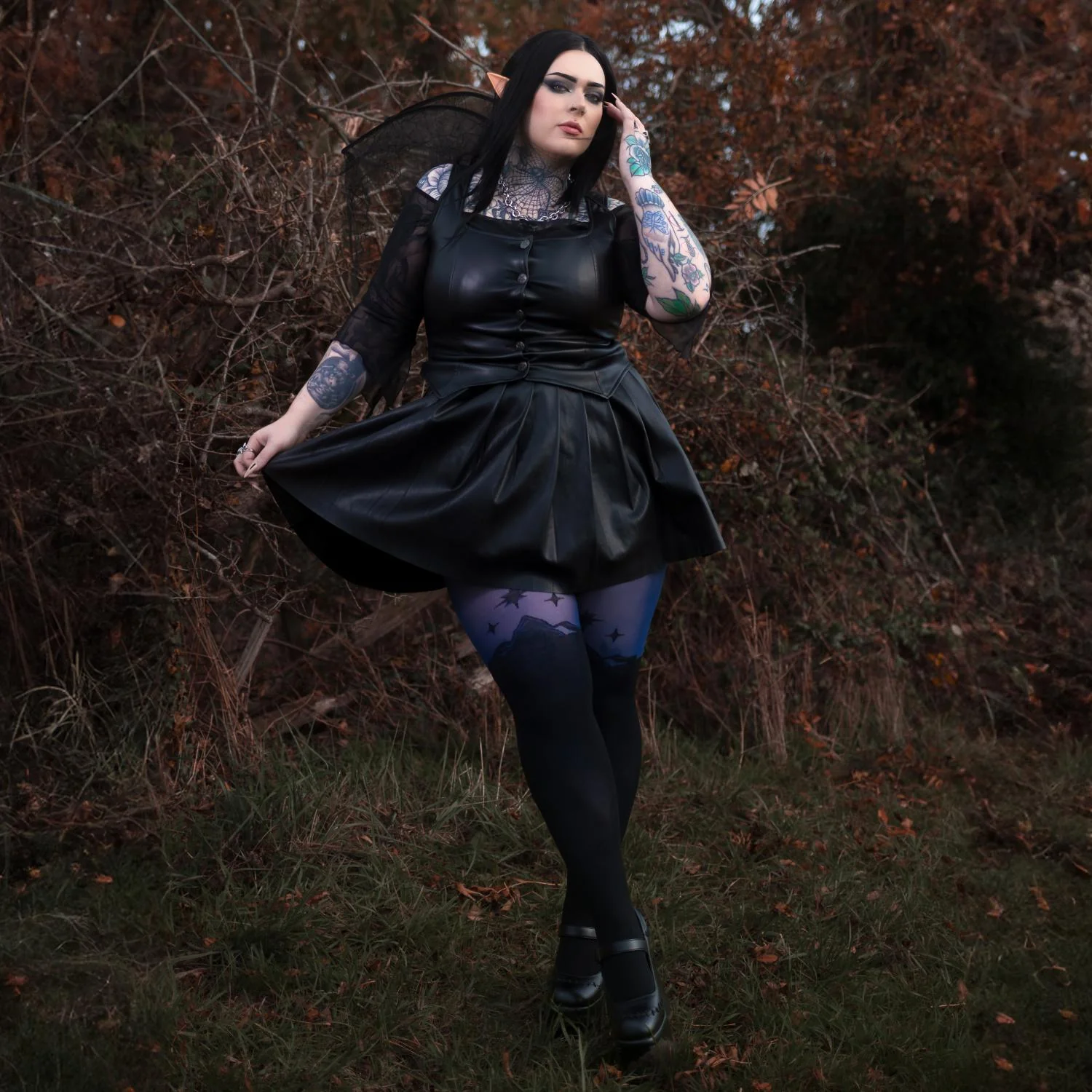 ACOTAR Tights - Bow Before No One - Image 7
