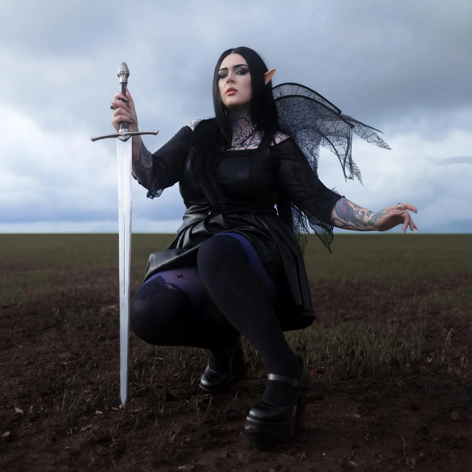 ACOTAR Tights - Bow Before No One - Image 9