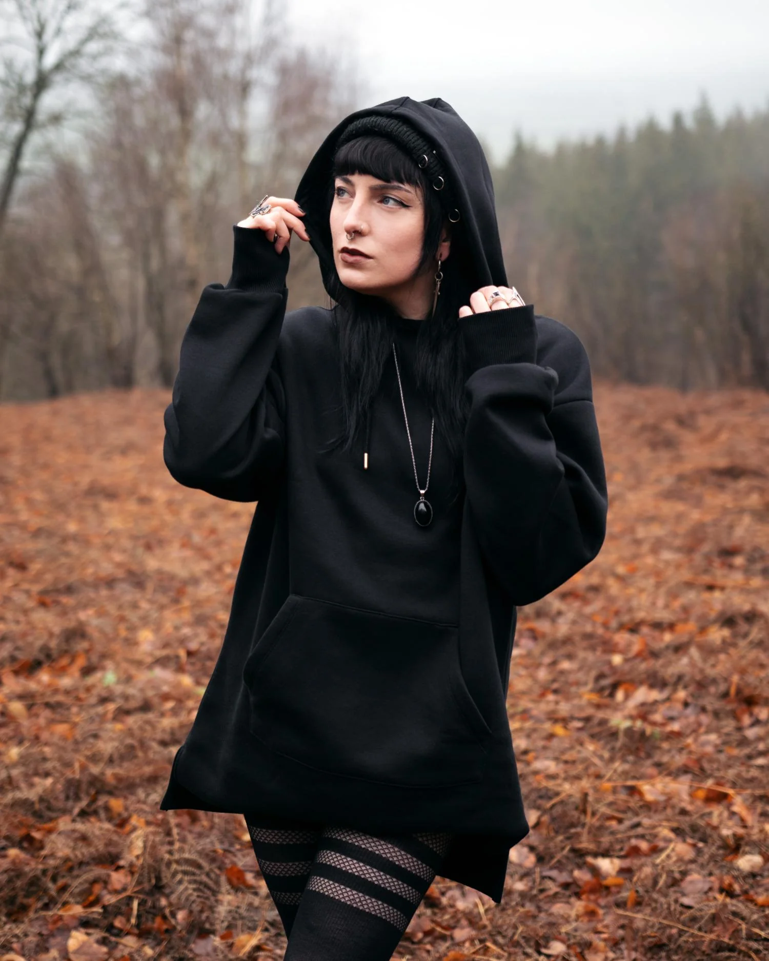 ACOTAR Longline Hoodie - High Lady - Image 6
