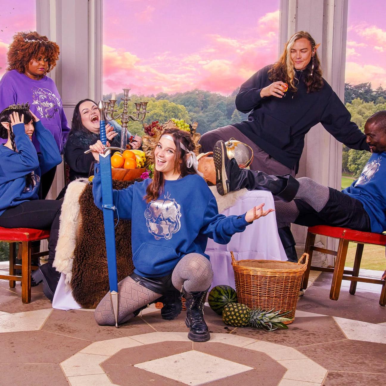 Organic Cotton ACOTAR Sweatshirt - Night Court - Image 6