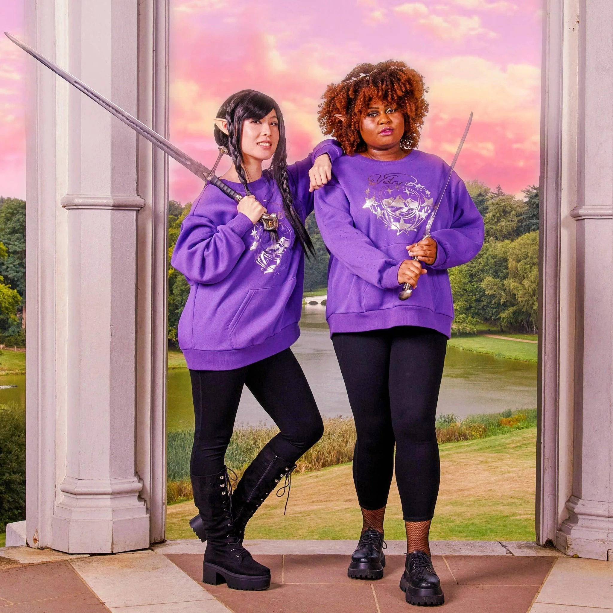 Organic Cotton ACOTAR Sweatshirt - Velaris - Image 3