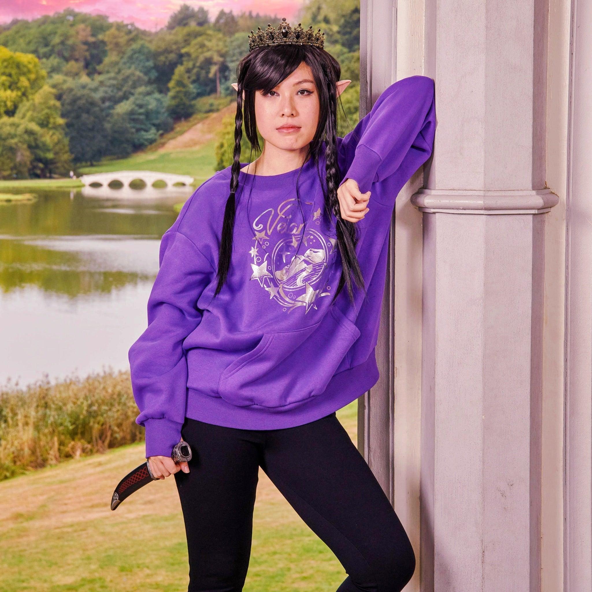 Organic Cotton ACOTAR Sweatshirt - Velaris - Image 4