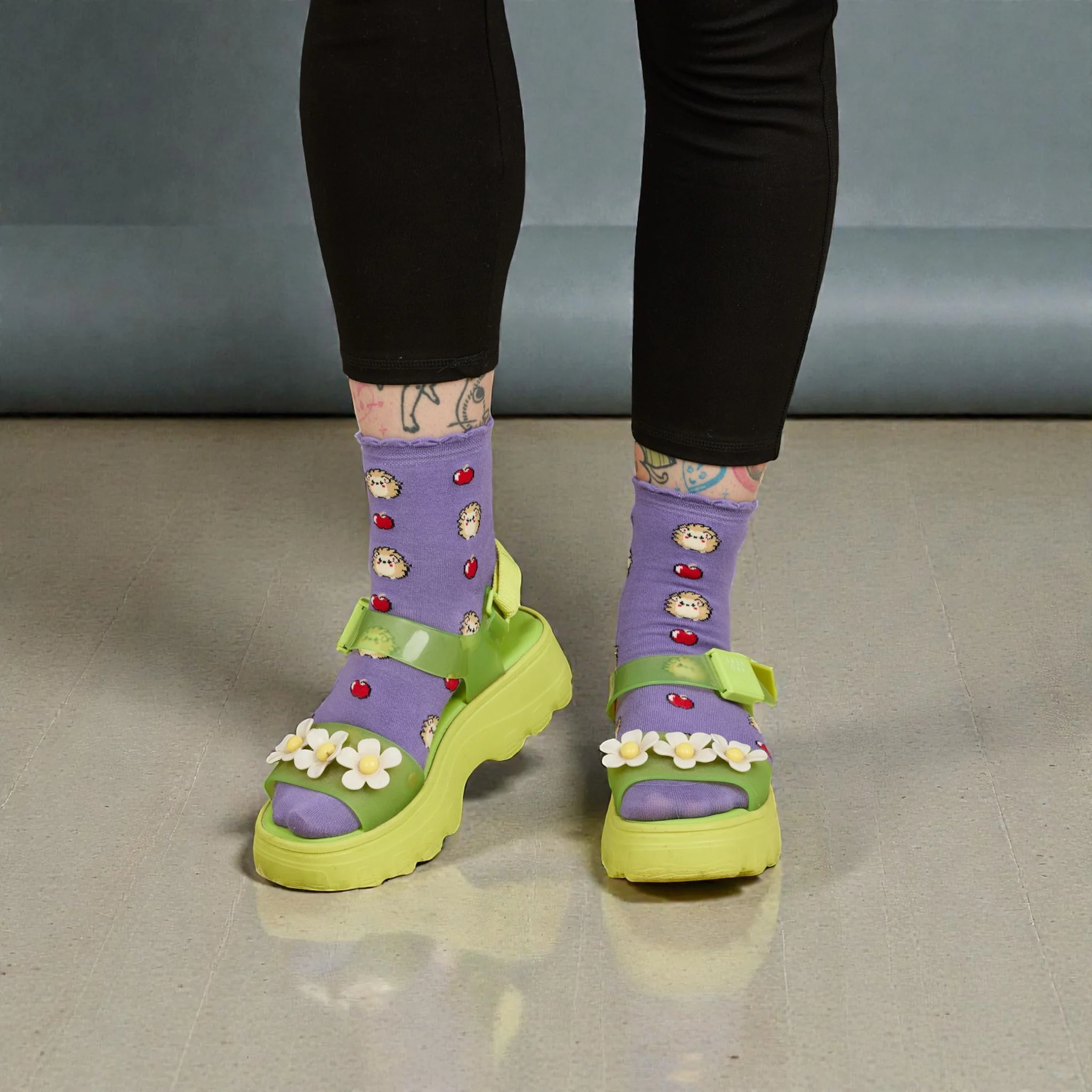 Ultimate Bamboo Ankle Socks - Hedge Hugs - Image 10
