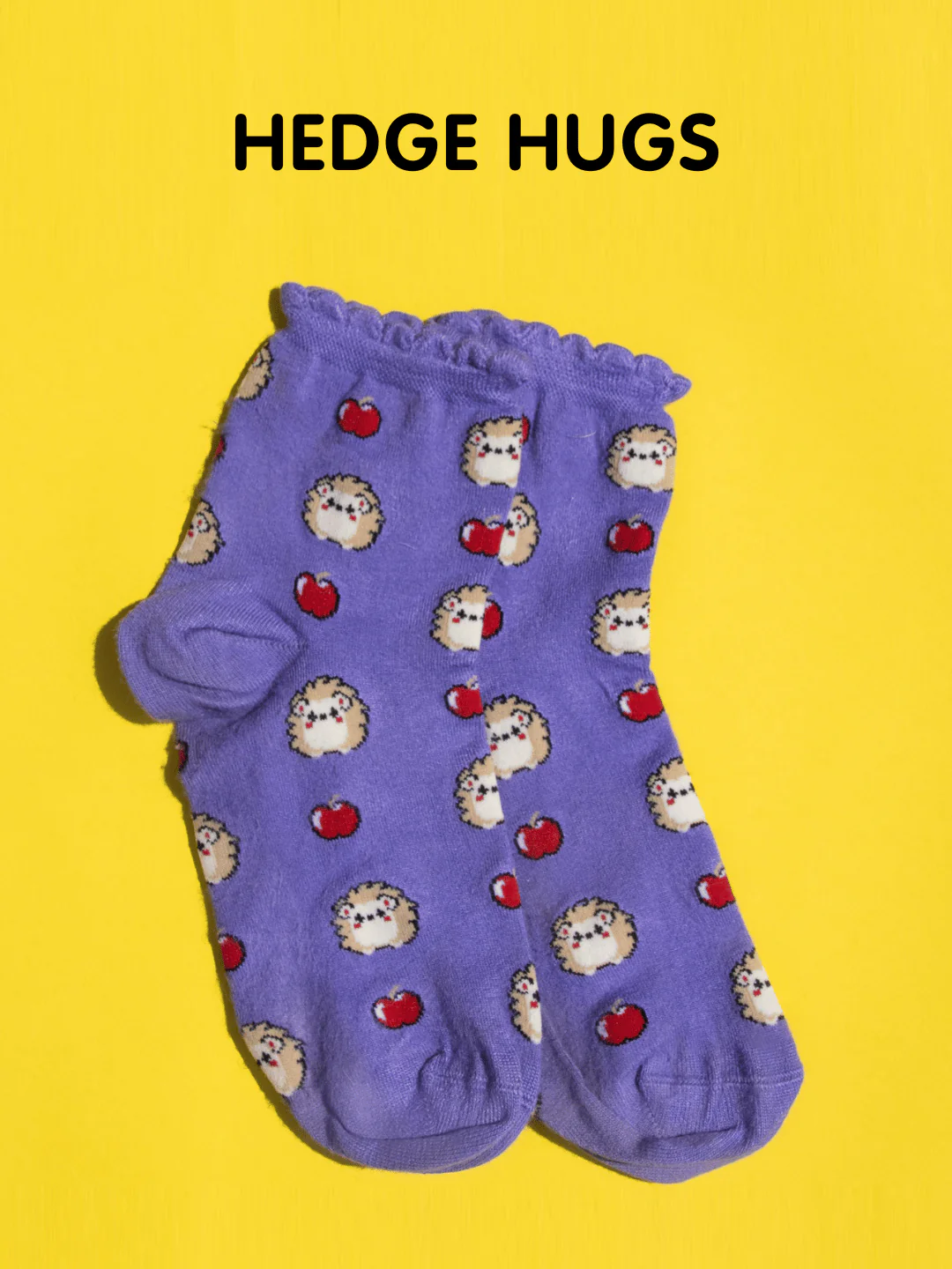 Ultimate Bamboo Ankle Socks - Hedge Hugs - Image 3