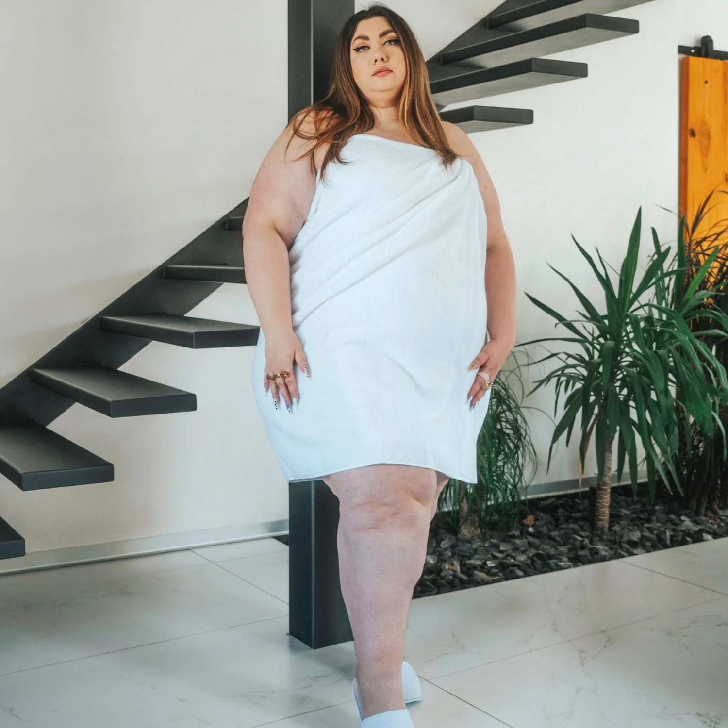Big Softee Towel - White - Image 13