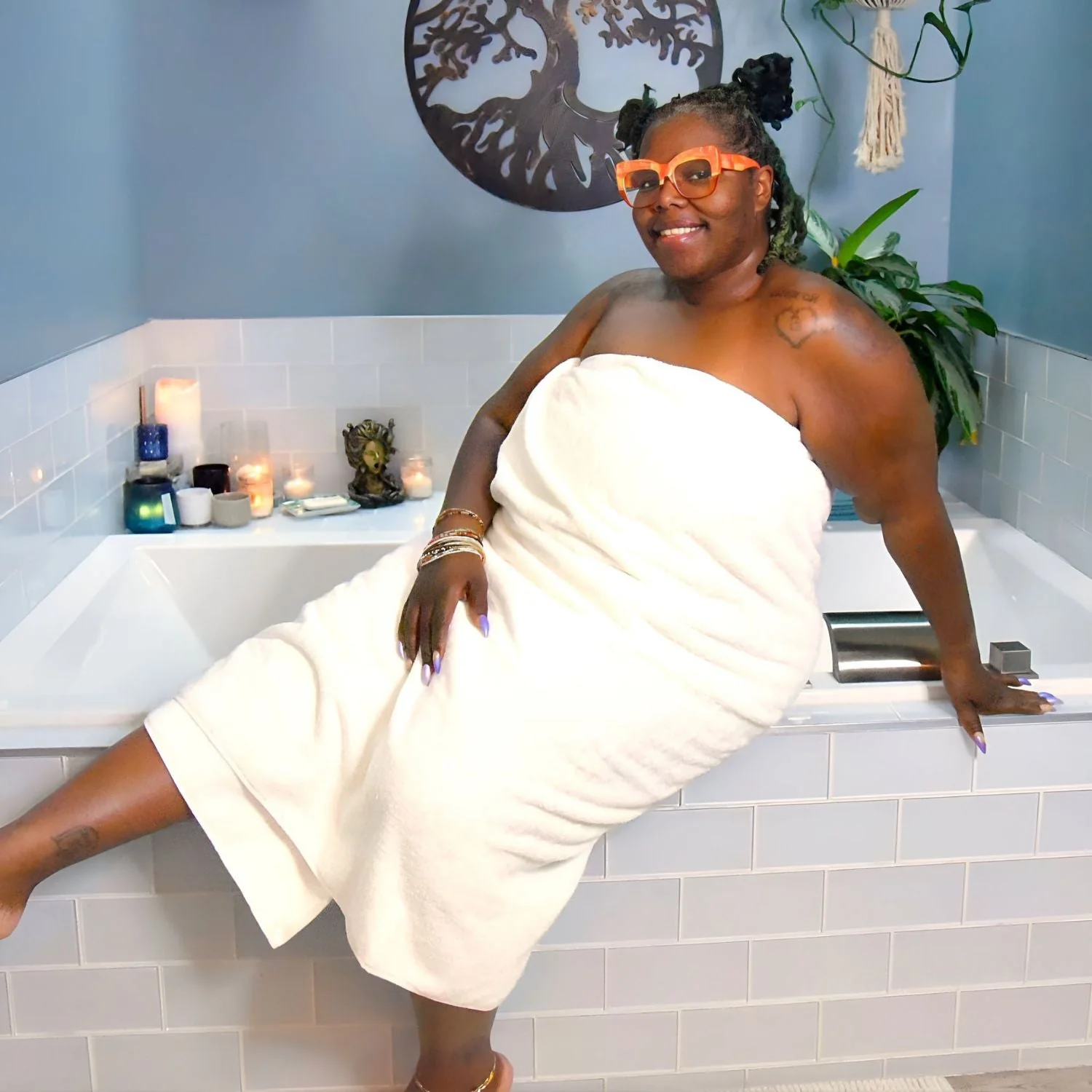 Big Softee Towel - White - Image 15