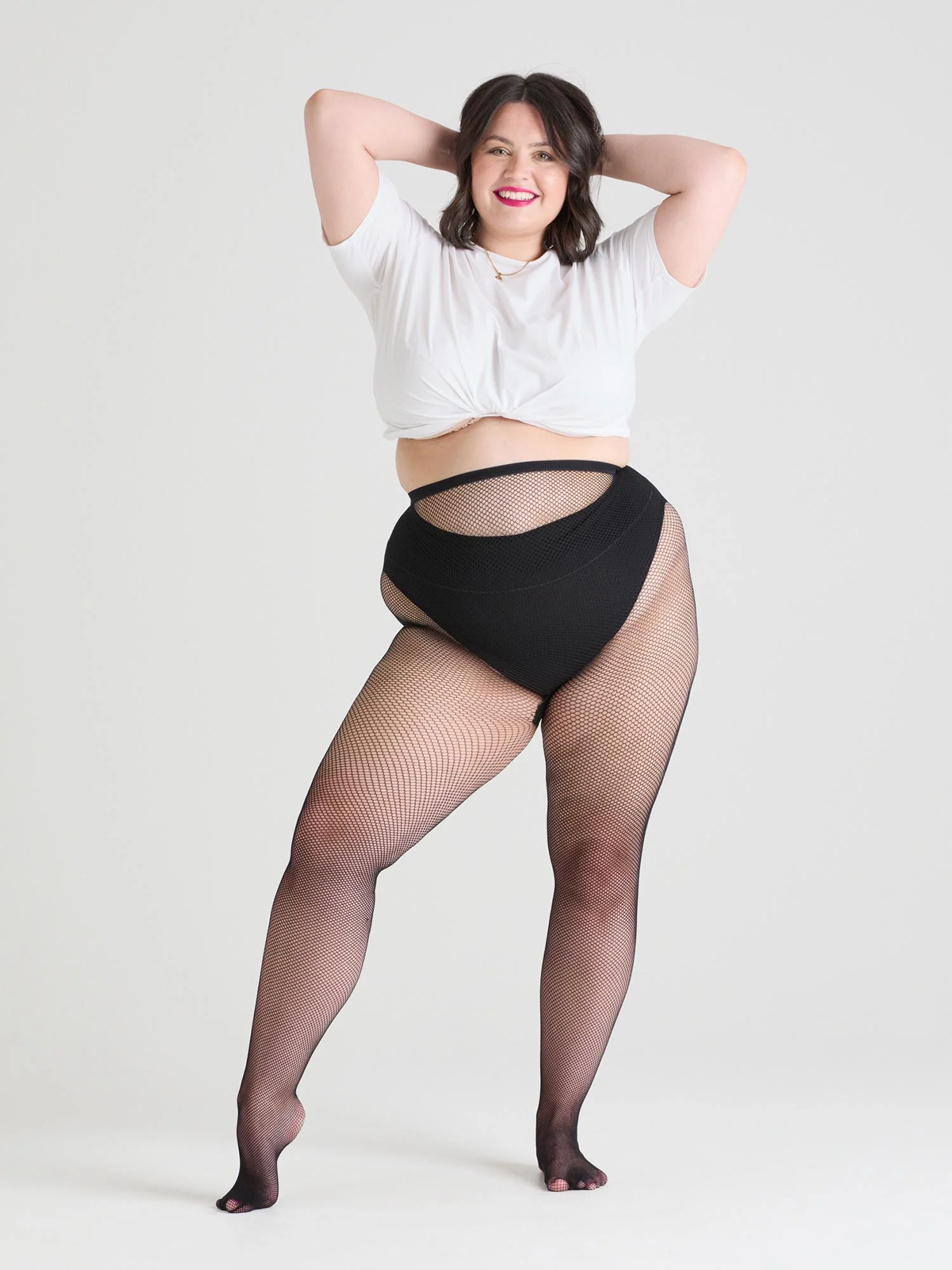 Fishies Fishnets - Black - Image 11