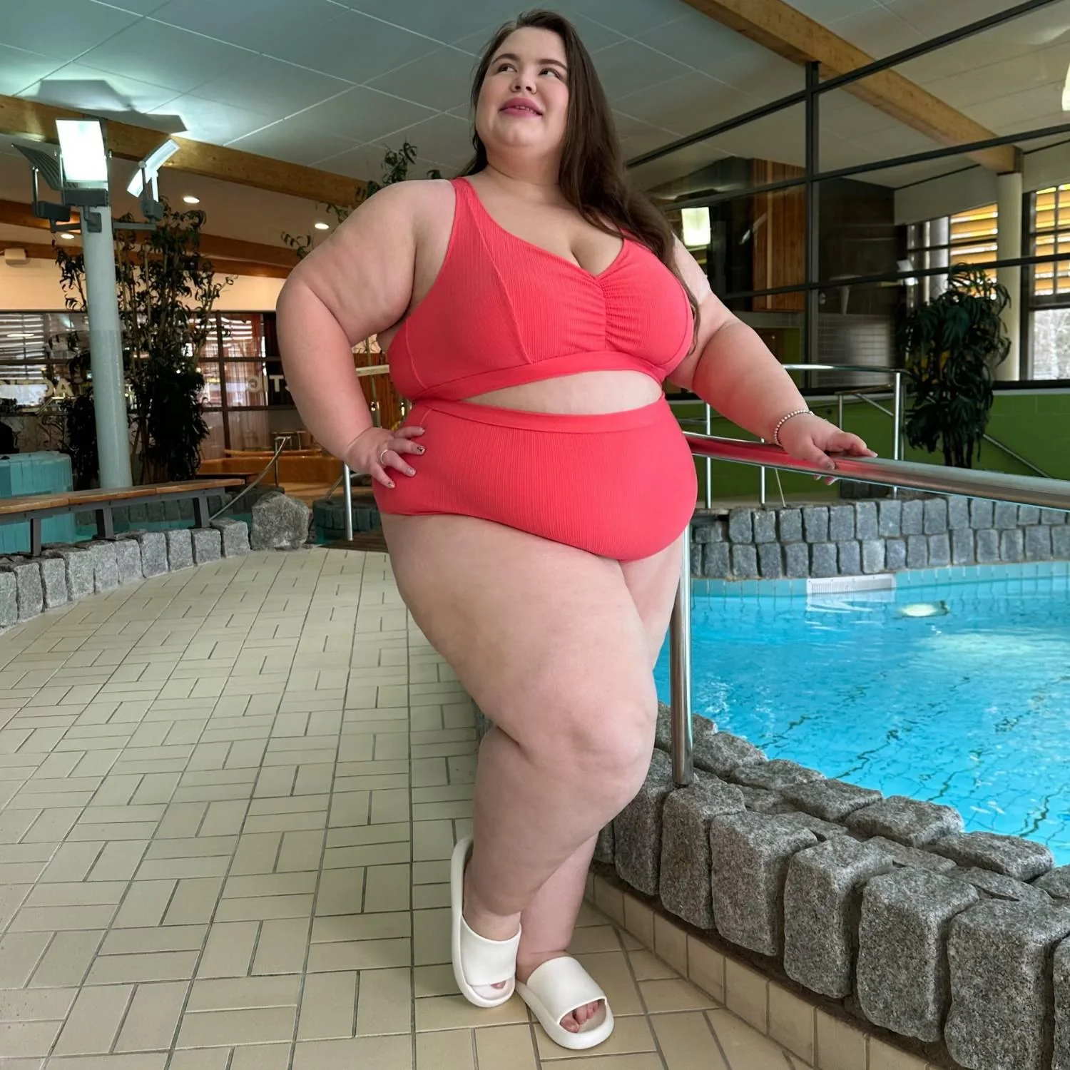 Hasta La Vista Bikini Bottoms - Coral - Image 4