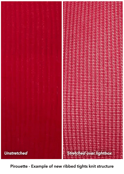 Ionic Ribbed Tights - Pirouette - Image 13
