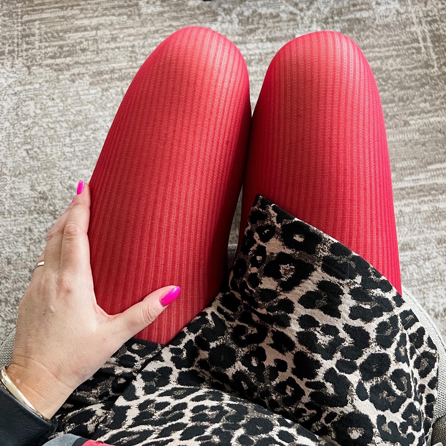 Ionic Ribbed Tights - Pirouette - Image 6