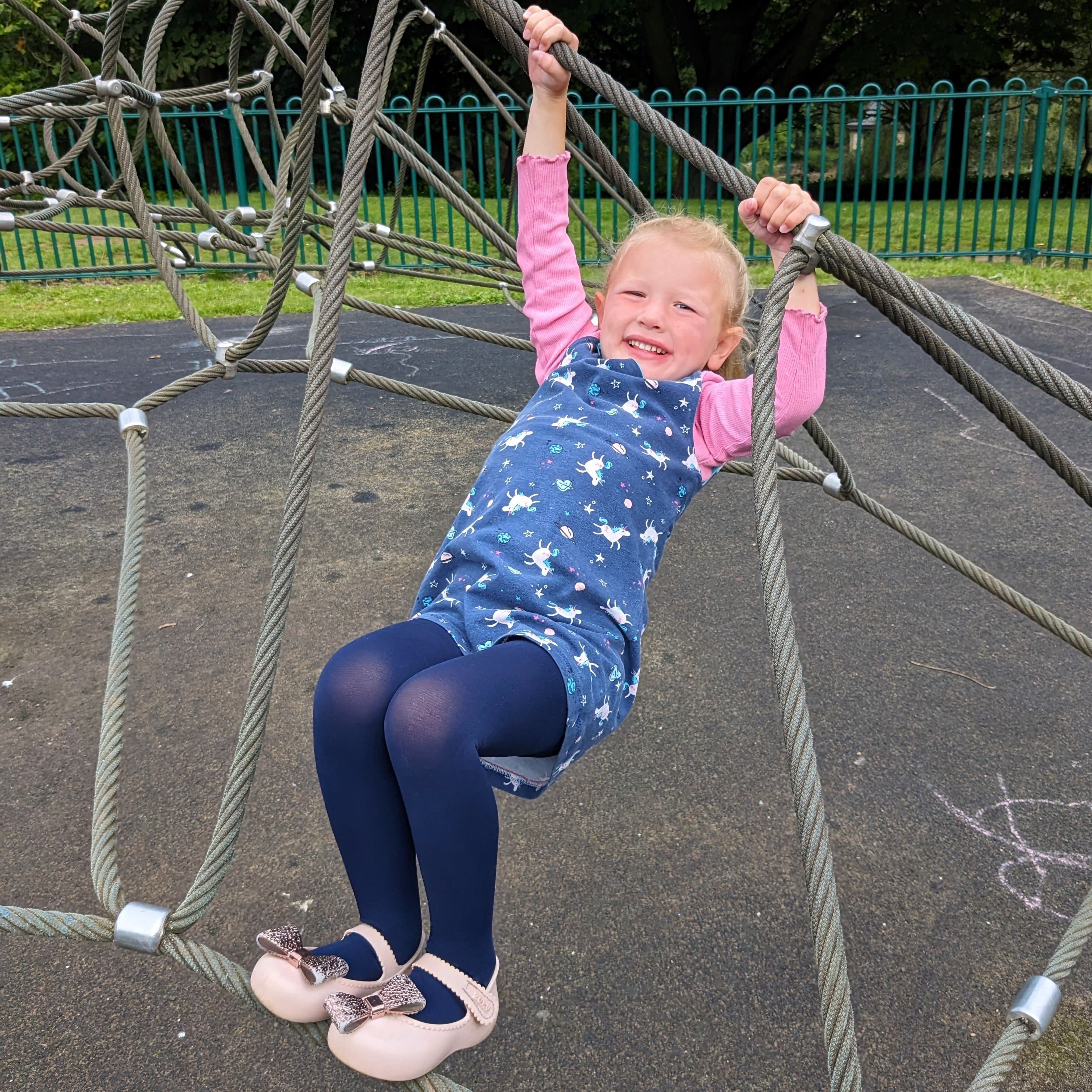 Kids Tights - Navy - Image 12