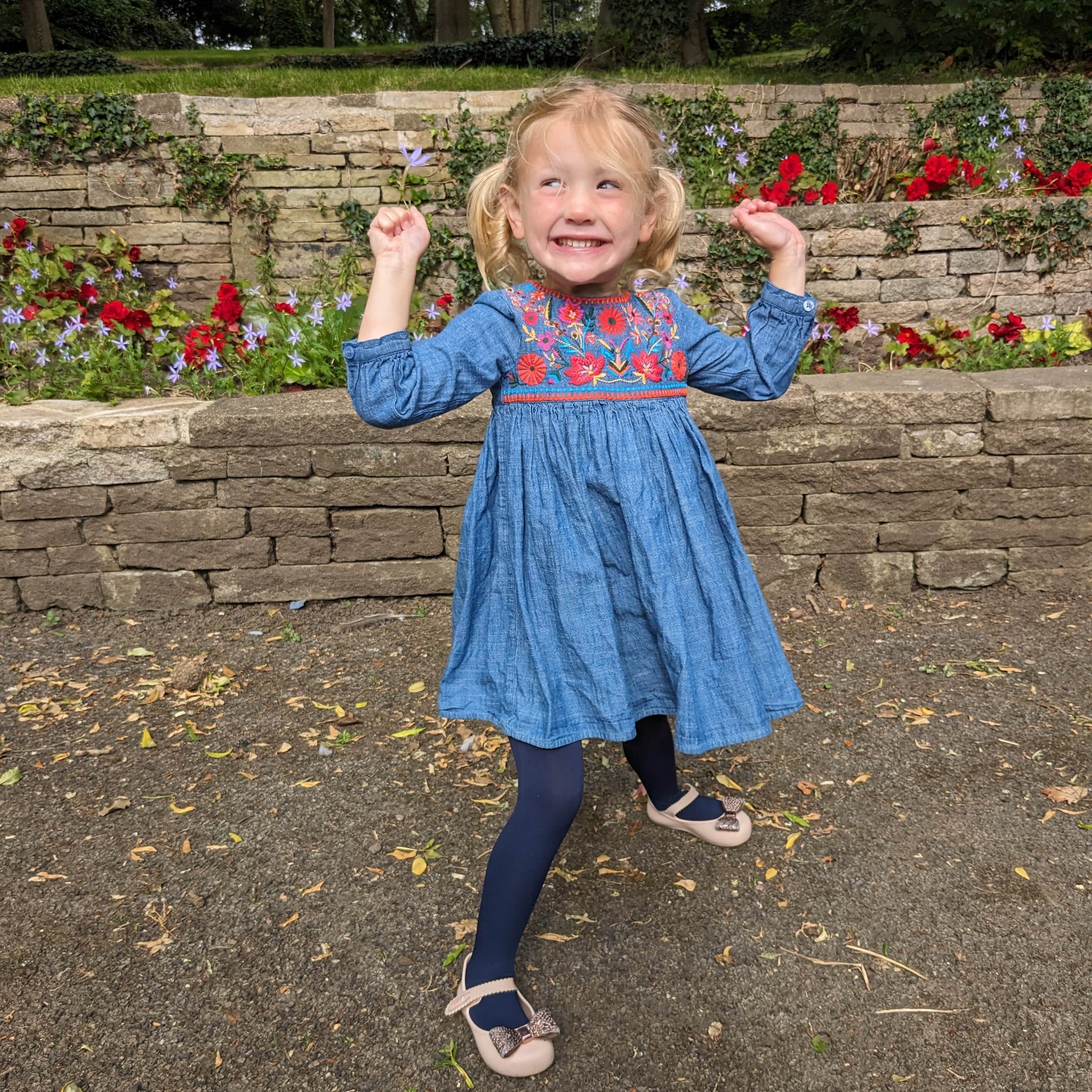 Kids Tights - Navy - Image 15