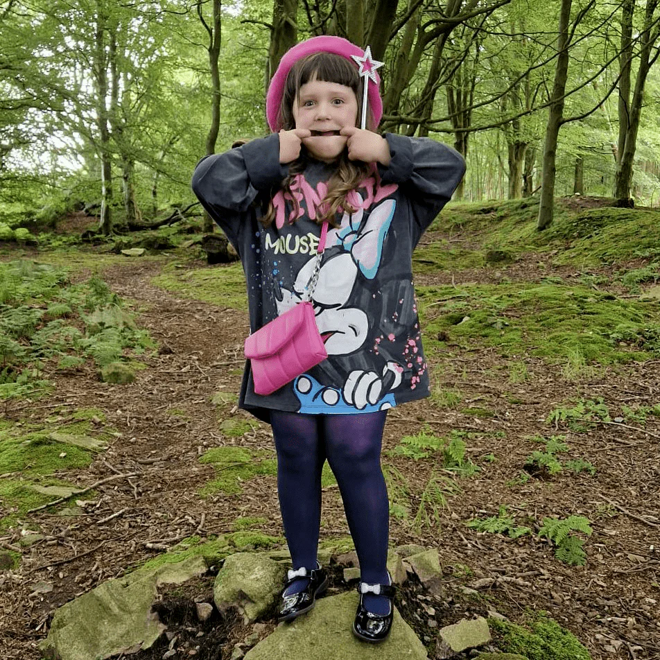 Kids Tights - Navy - Image 5
