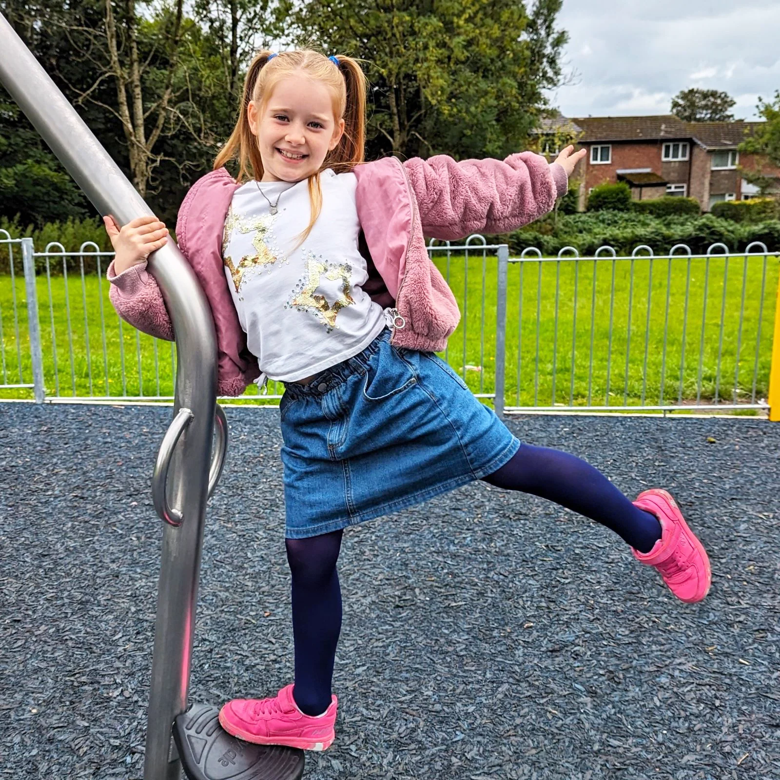 Kids Tights - Navy - Image 7