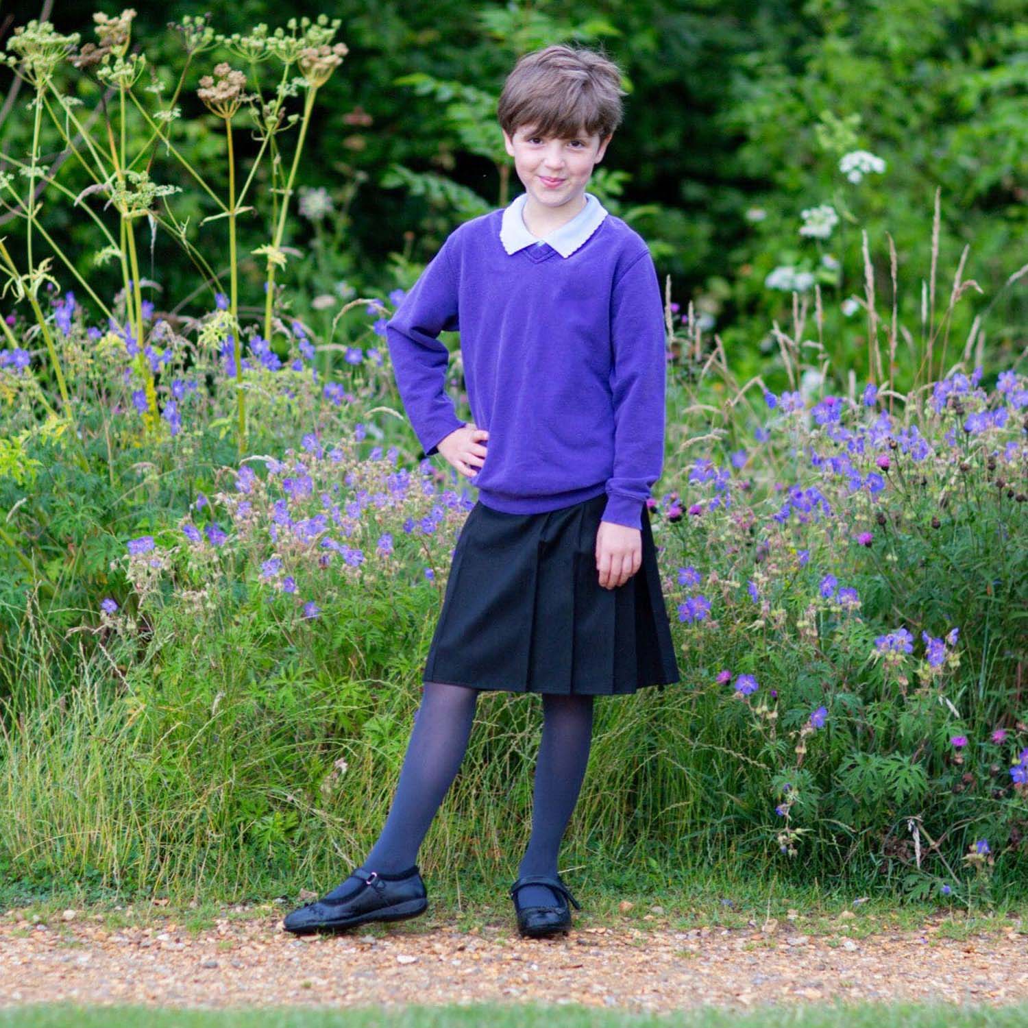 Kids Tights - Slate Grey - Image 12