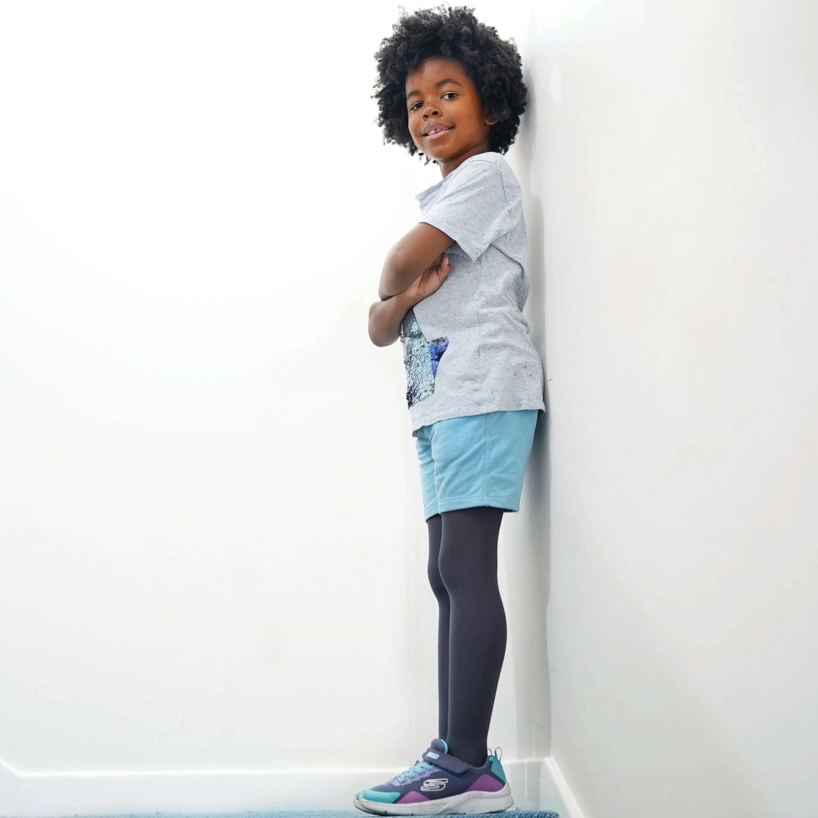 Kids Tights - Slate Grey - Image 13