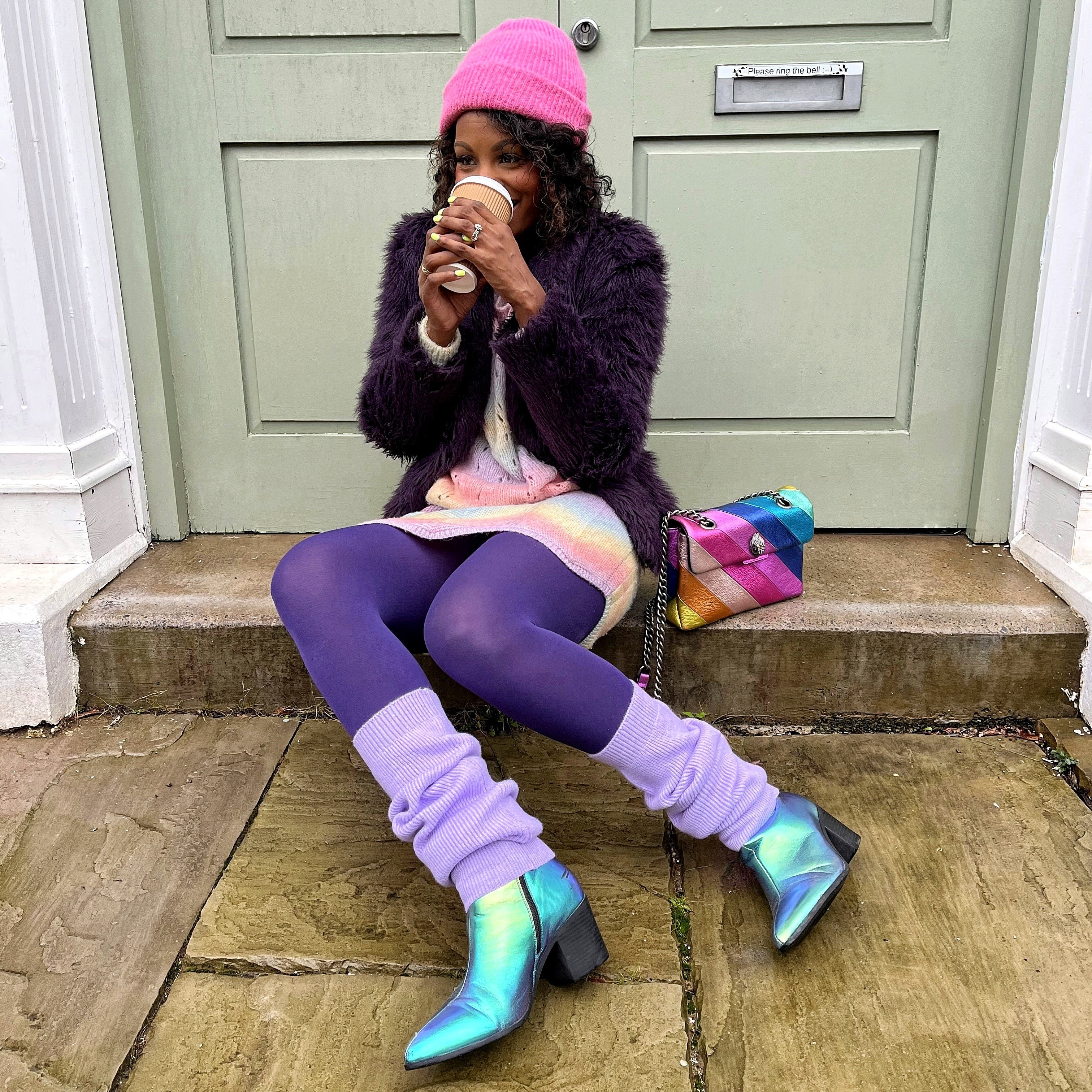 Leg Warmers - Periwinkle - Image 16