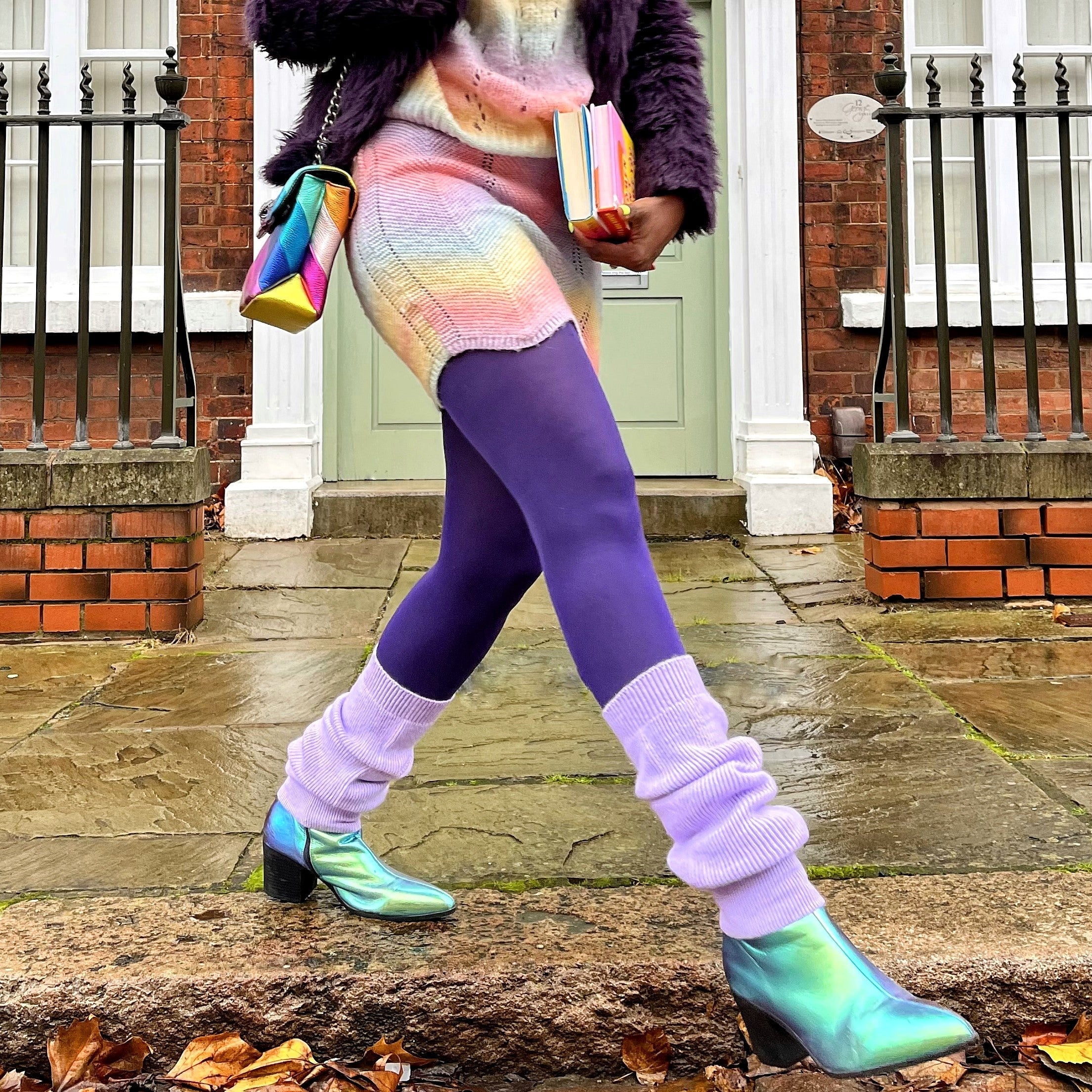 Leg Warmers - Periwinkle - Image 18