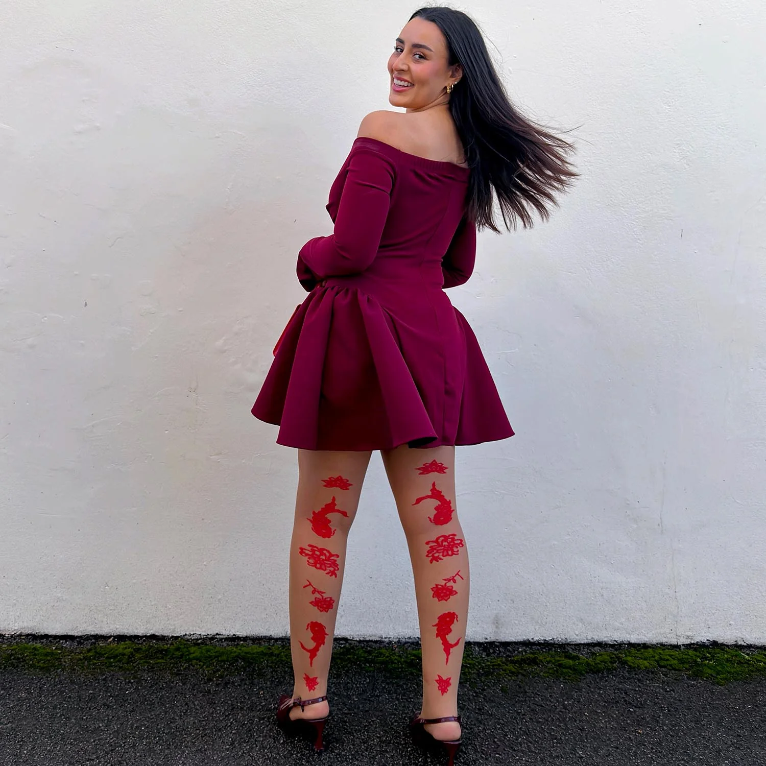 Manifest Tights - Caramel Latte - Image 9