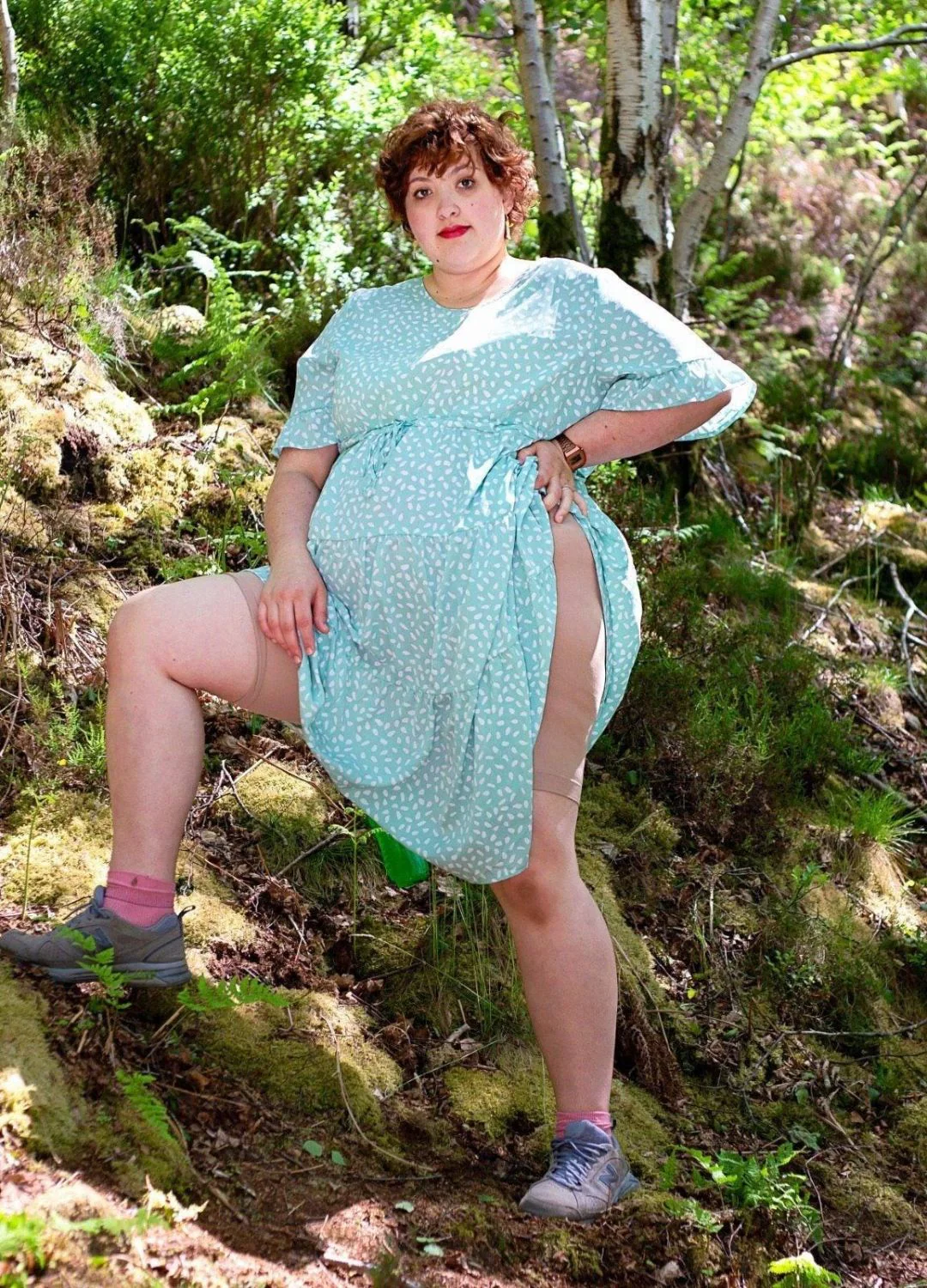 Stay Cool Chub Rub Shorts - Builders Tea - Image 10