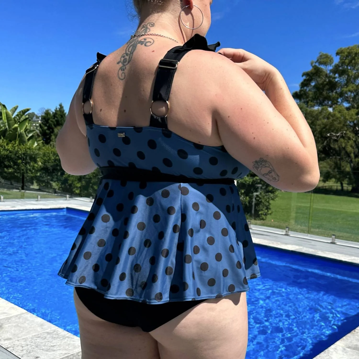 Beam Me Up Tankini Top - Polka - Image 15